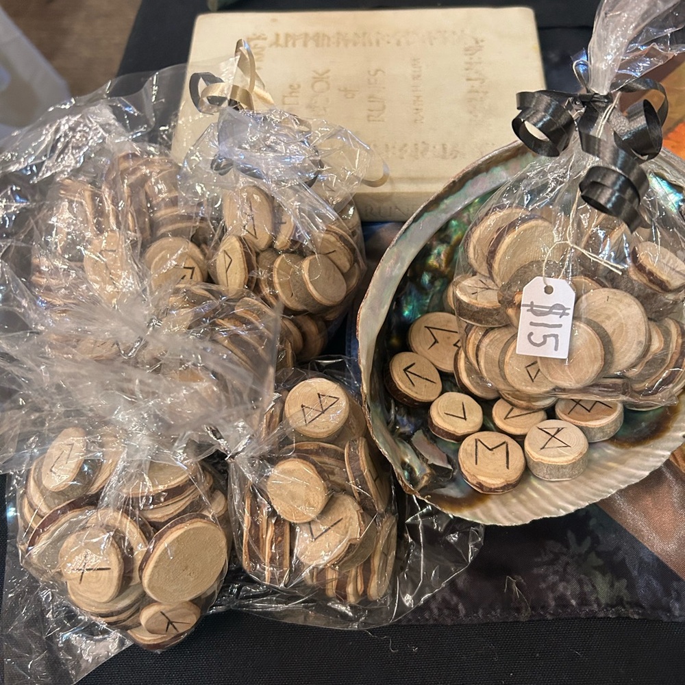 Beech Wood Rune Set